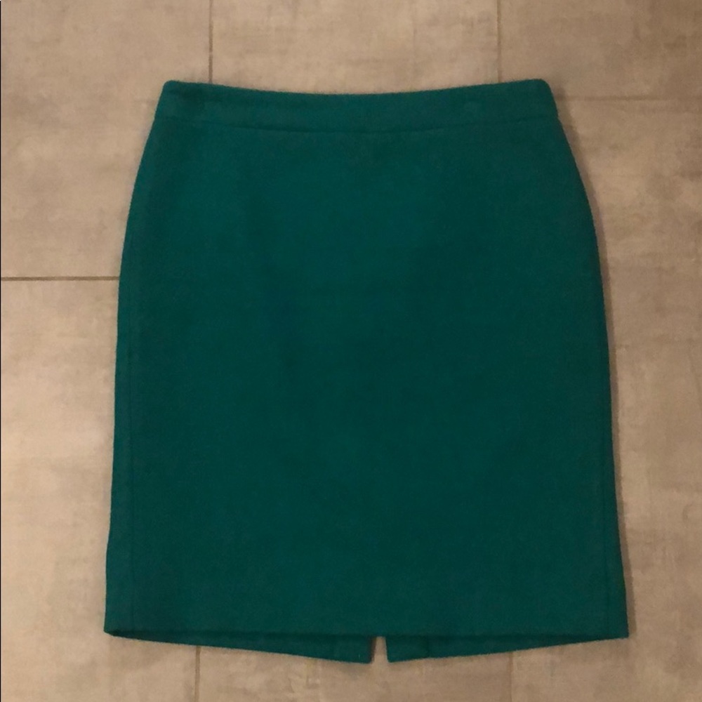 J Crew Factory Wool Skirt